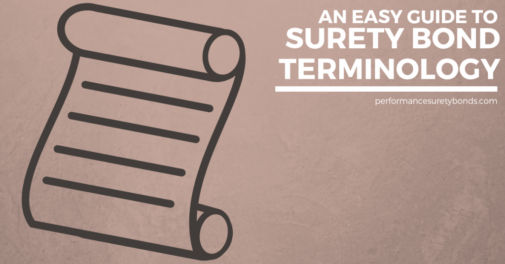guide to surety bond terminology
